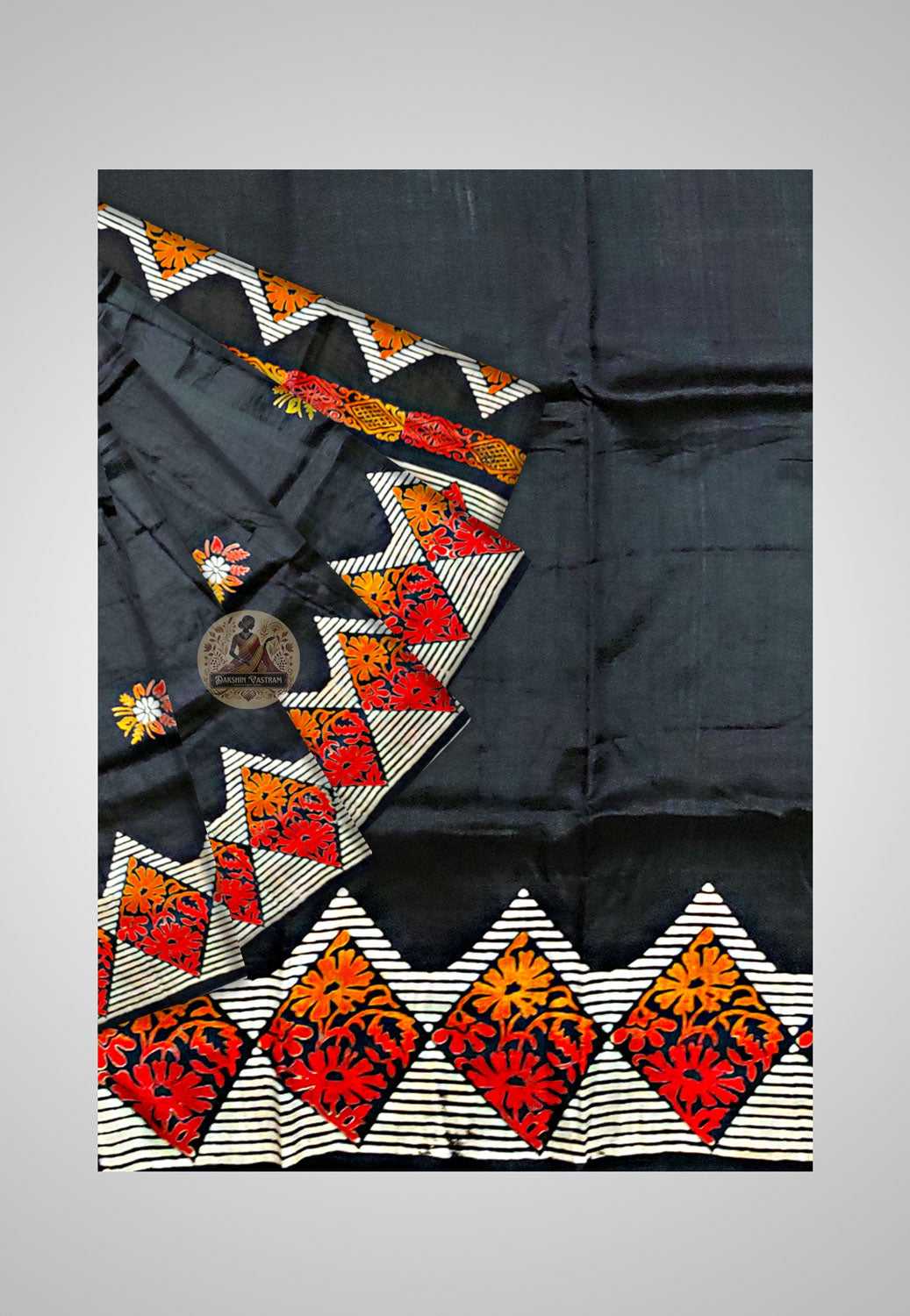 Buy Bishnupuri Katan Silk Saree online – Bishnupuri Katan Silk Saree view