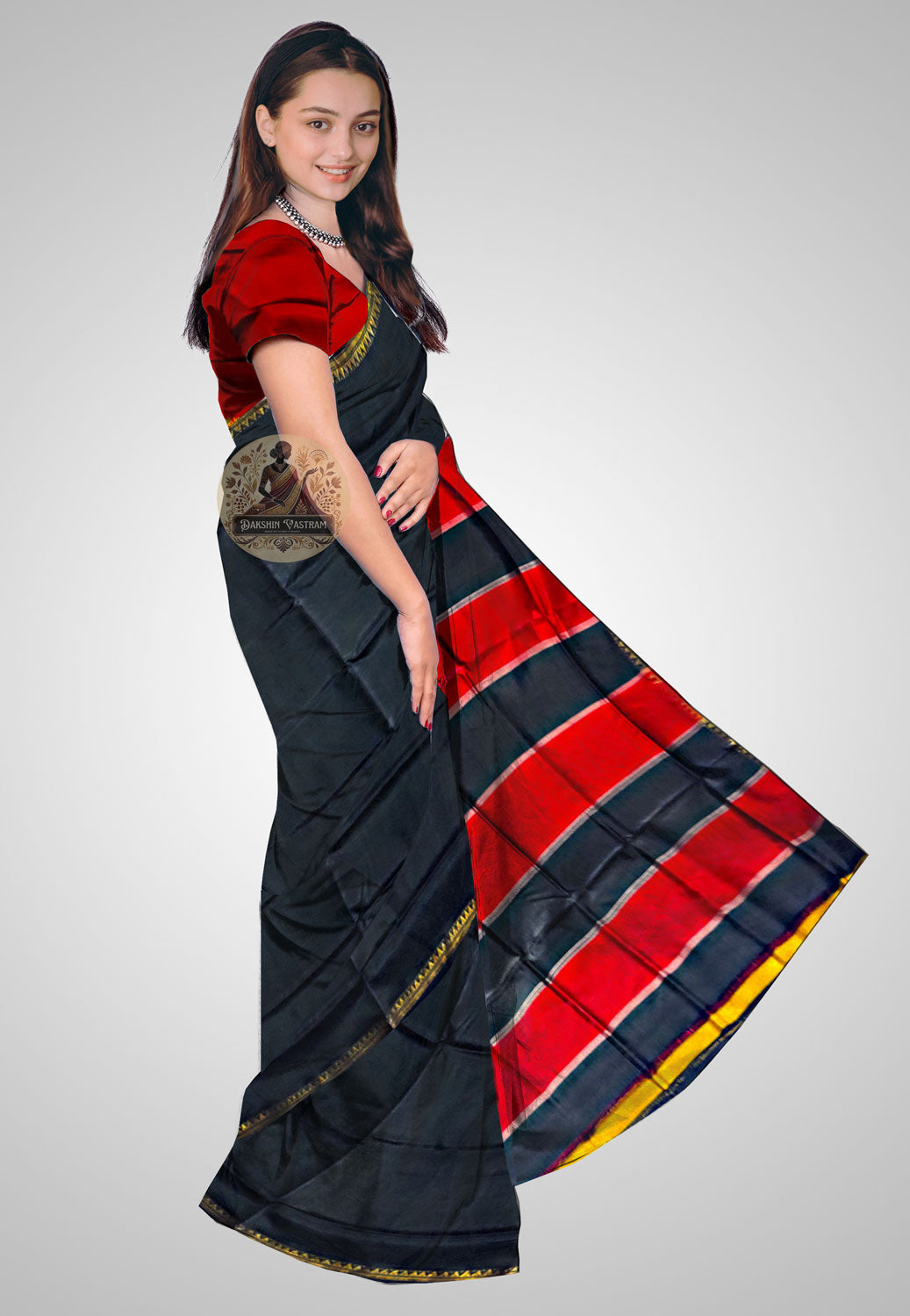 Traditional silk saree for weddings and festive occasions