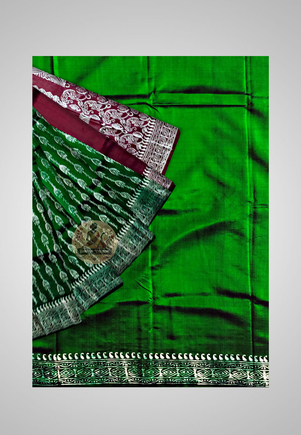 Buy Bishnupuri Katan Silk Saree online – Bishnupuri Katan Silk Saree view