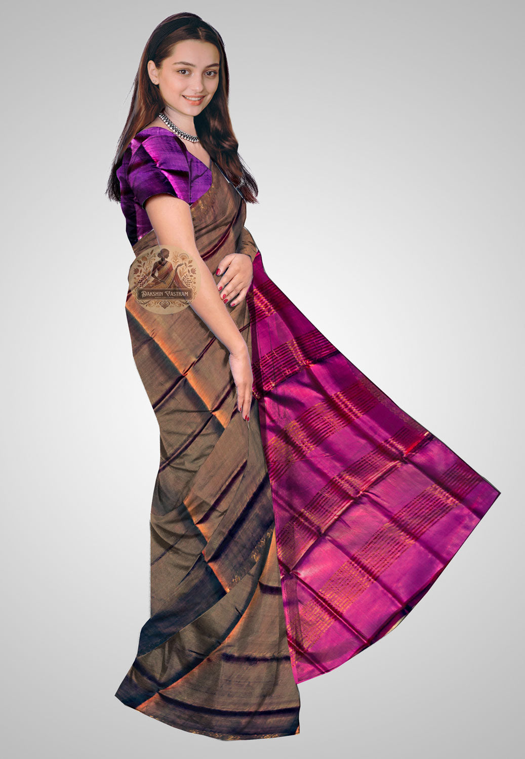 Handcrafted silk saree perfect for traditional occasions