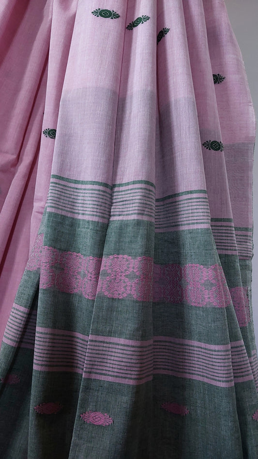 Buy Chandrika Saree online – Chandrika Assam Cotton Saree front view