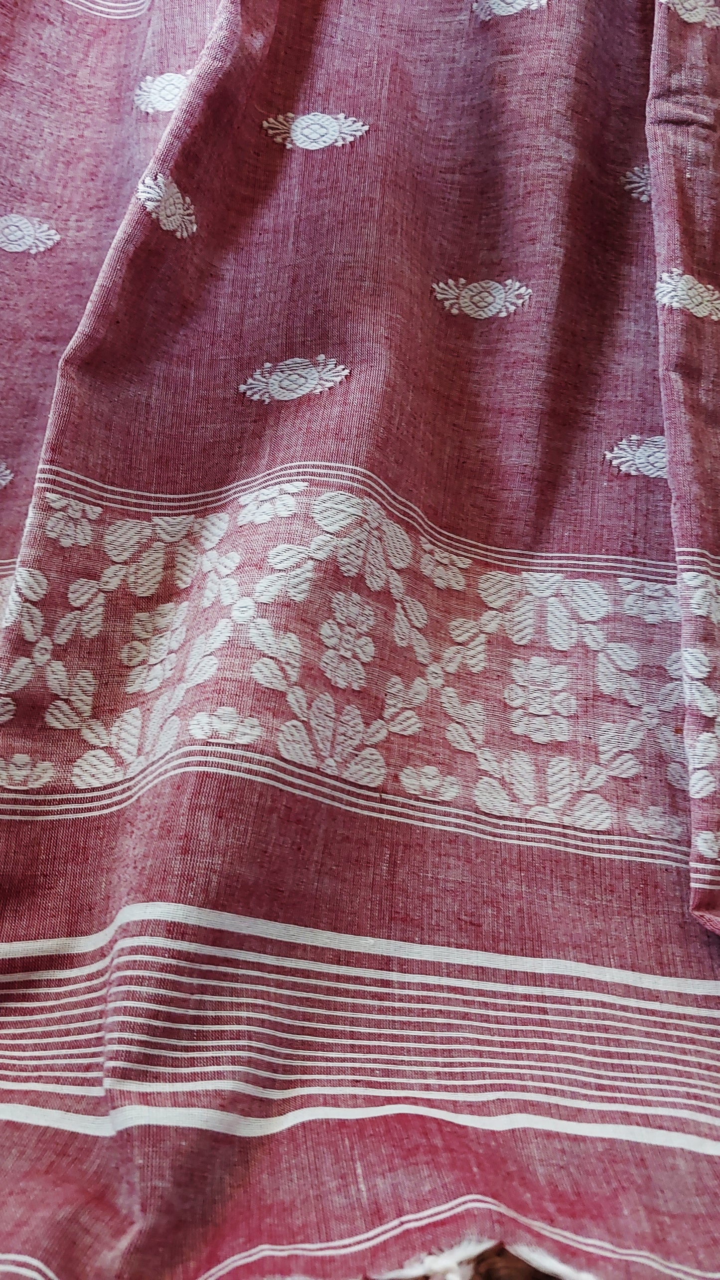 Buy Kasturi Saree online – Kasturi Assam Cotton Saree rear view