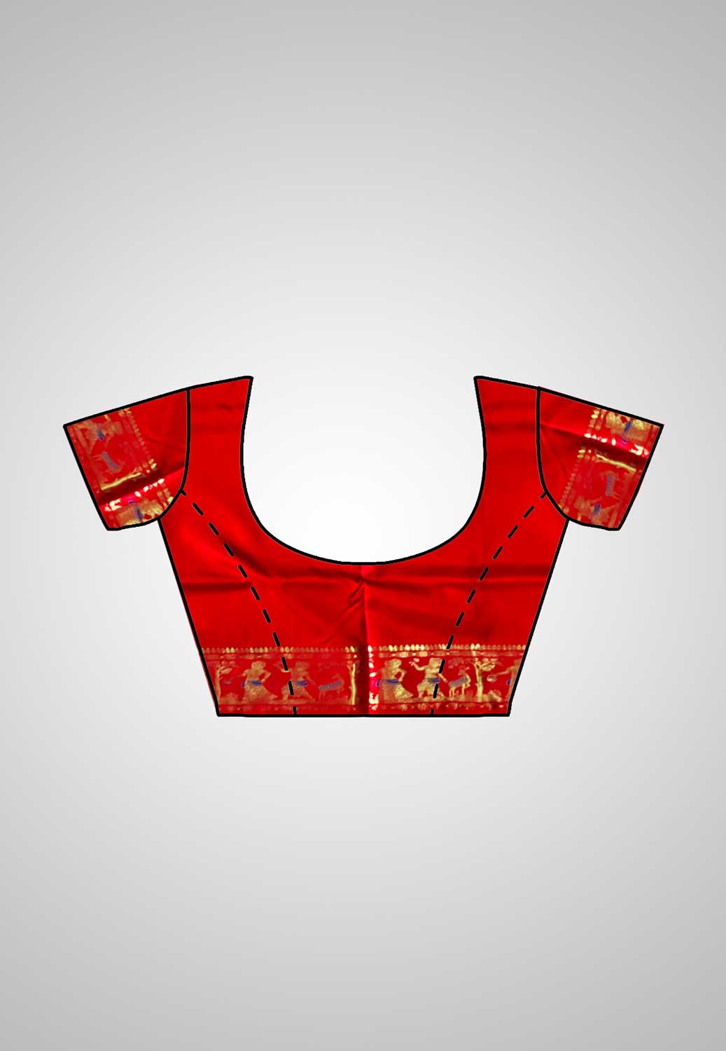 Traditional silk saree with exquisite detailing and refined elegance