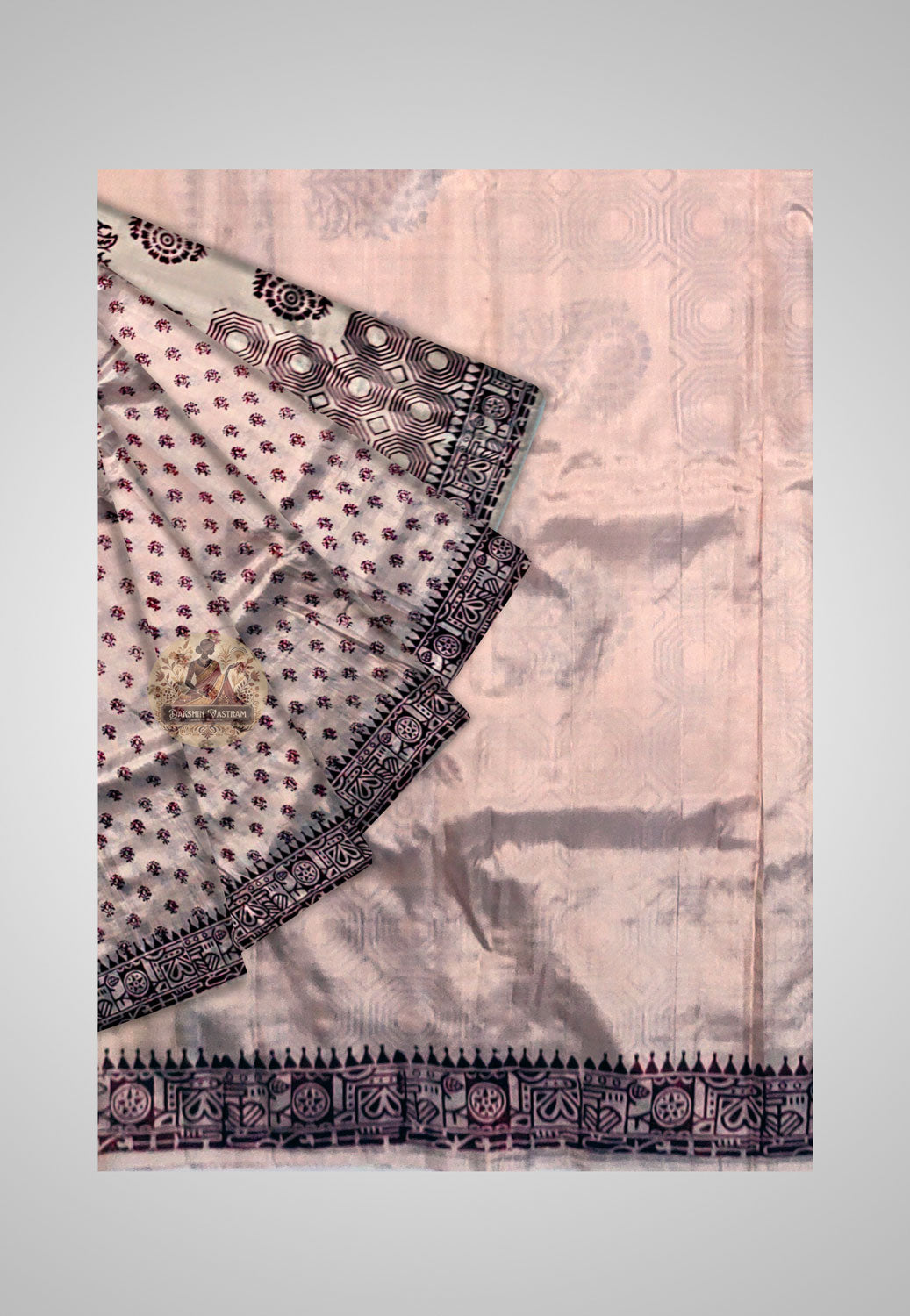 Buy Bishnupuri Katan Silk Saree online – Bishnupuri Katan Silk Saree view