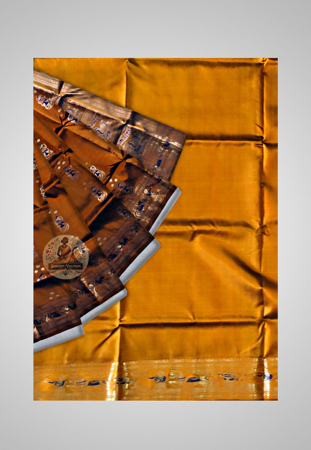 Buy Swarnachari Silk Saree online – Swarnachari Saree full view