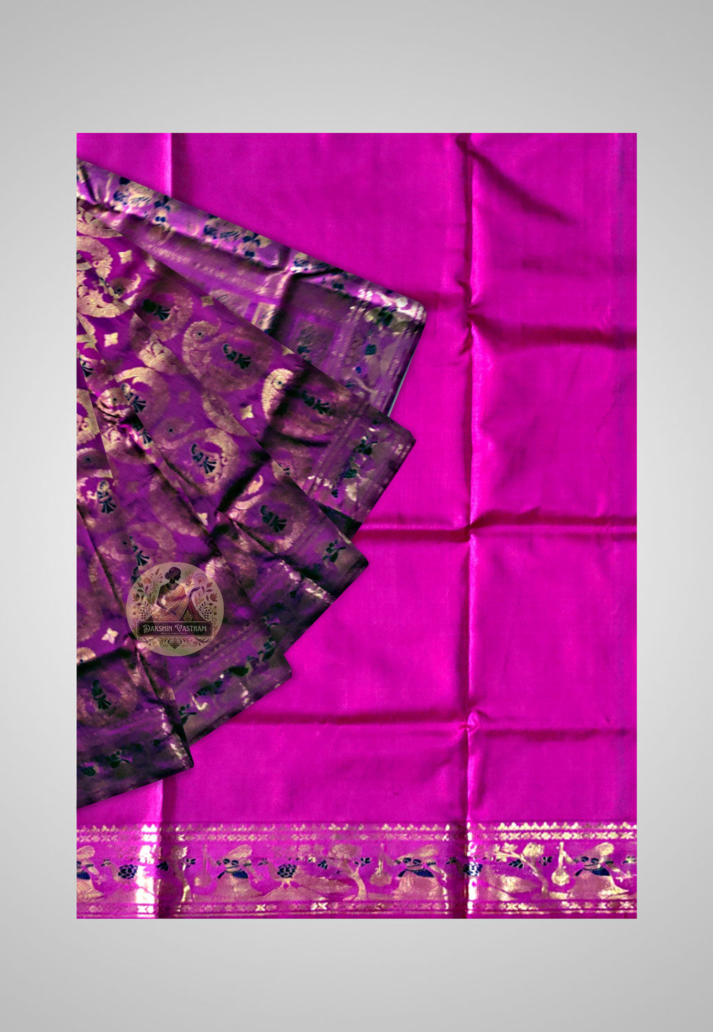 Buy Swarnachari Silk Saree online – Swarnachari Saree full view