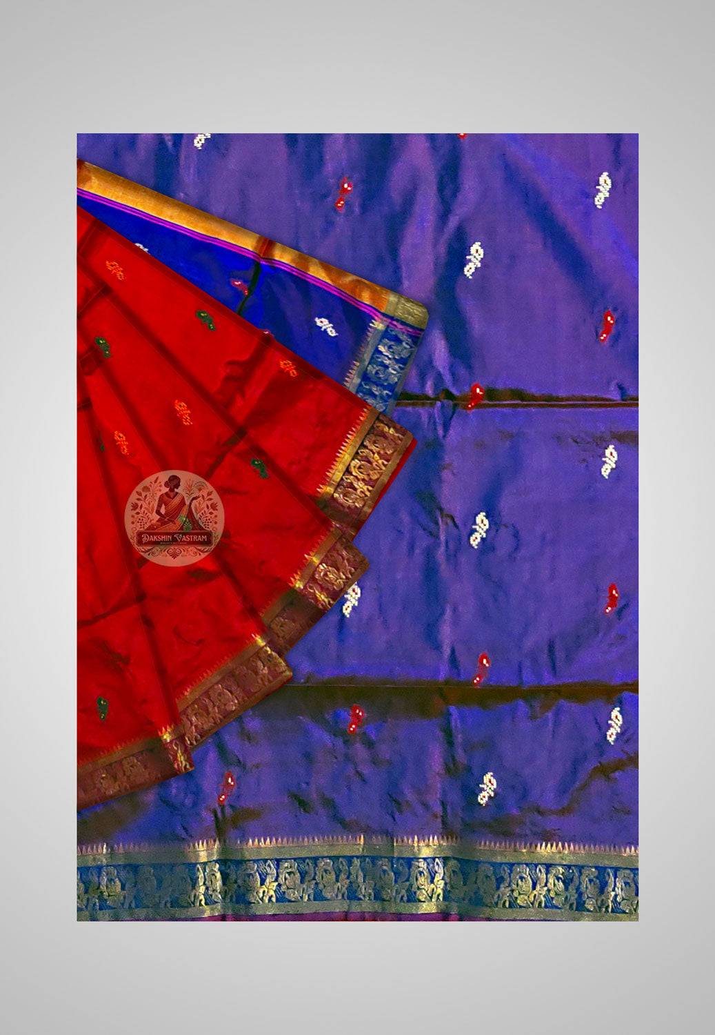 Luxury silk saree for cultural events and formal gatherings