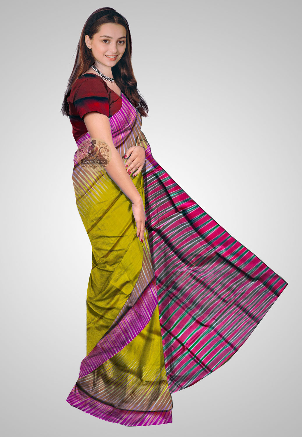 Handwoven silk saree perfect for weddings and festive occasions