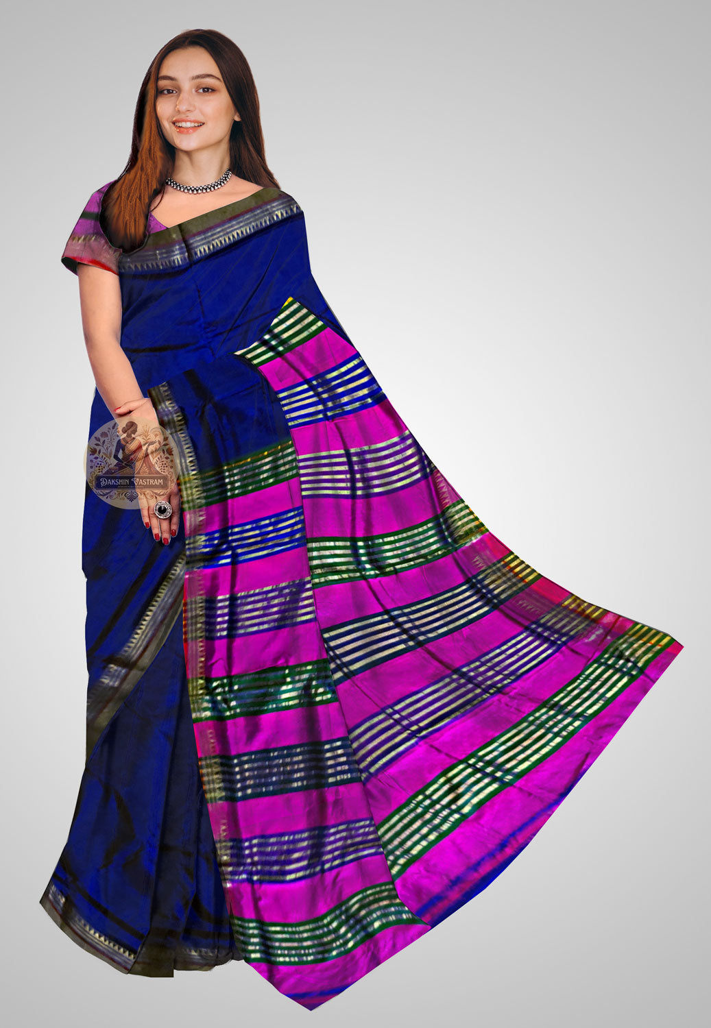 Pure silk saree with refined texture and graceful drape