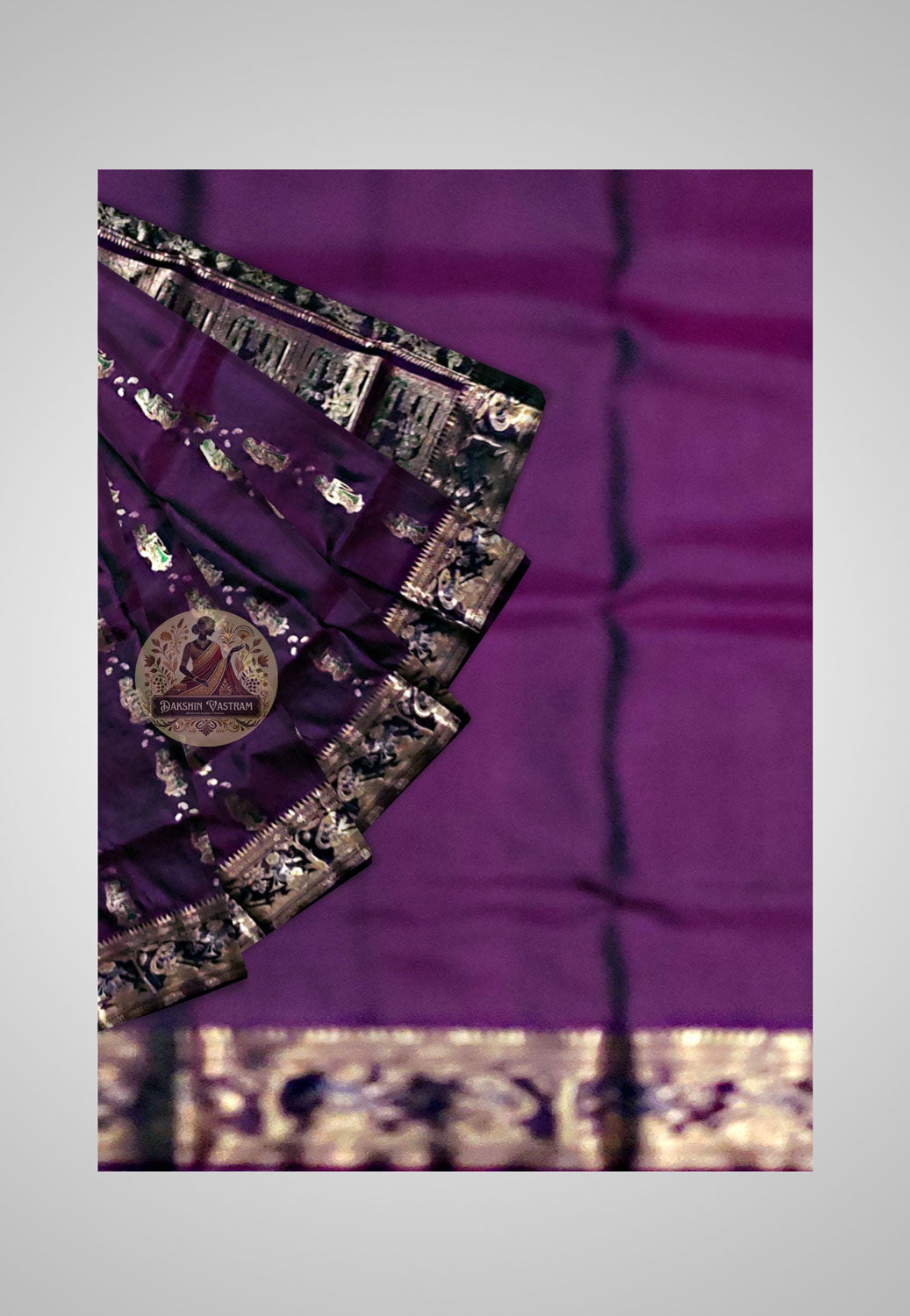 Elegant pure silk saree ideal for cultural and festive gatherings