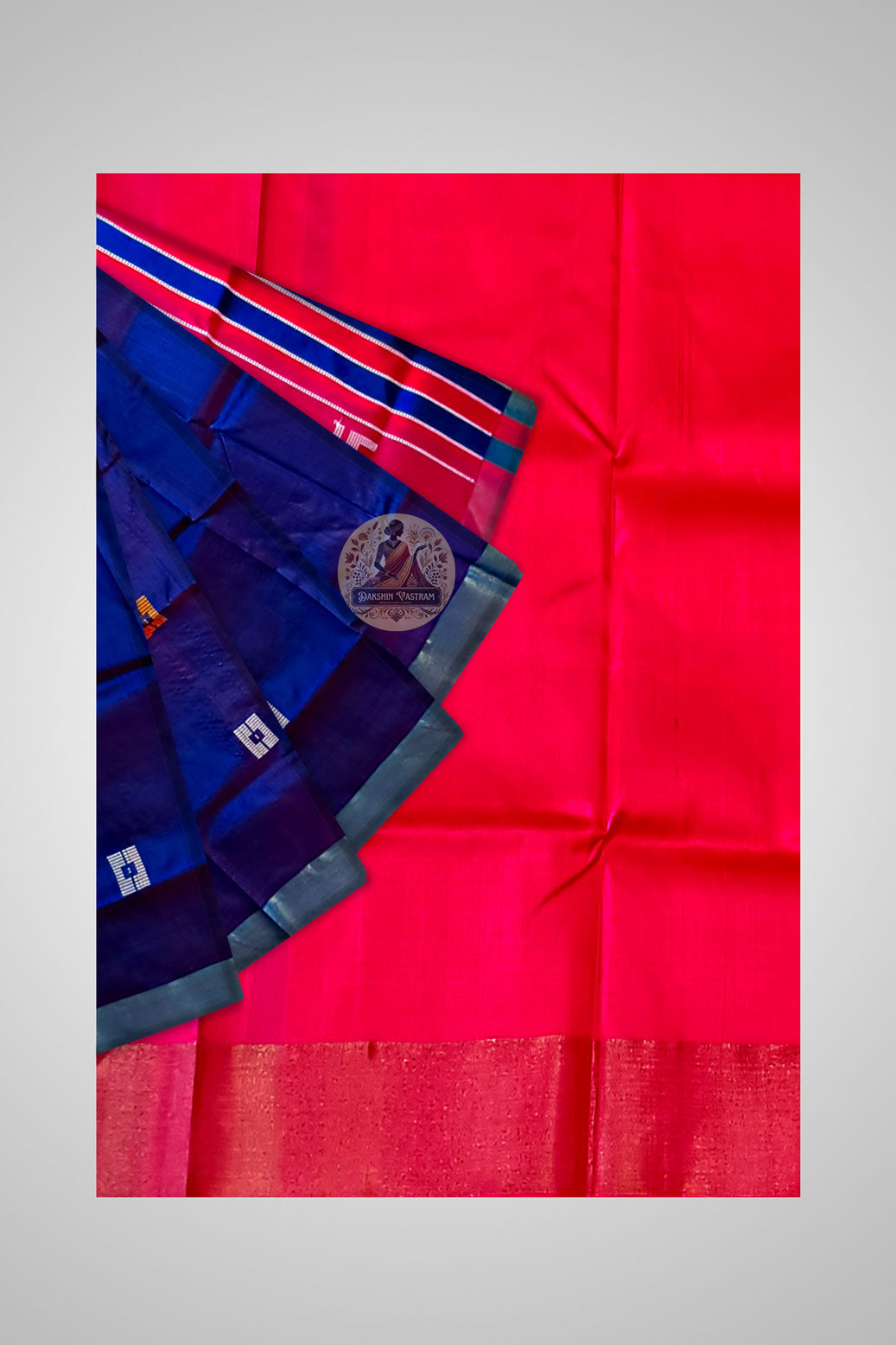 Shop Handloom Silk Saree – Intricate motif and border detailing