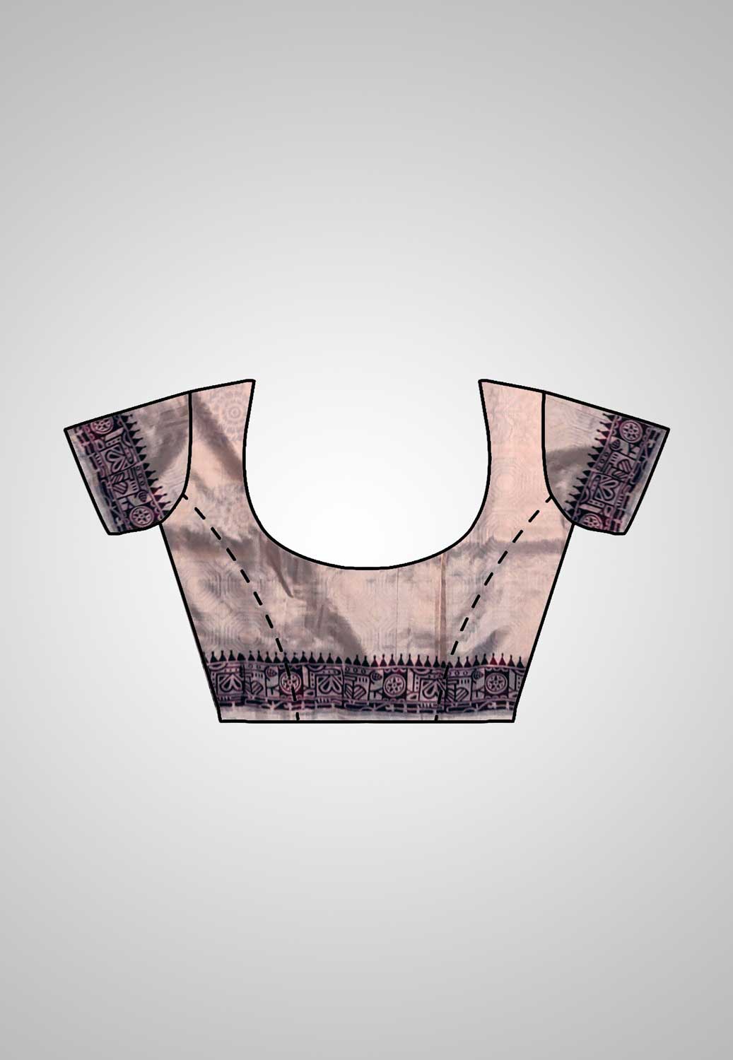 Buy Bishnupuri Katan Silk Saree online – Bishnupuri Katan Silk Saree blouse piece