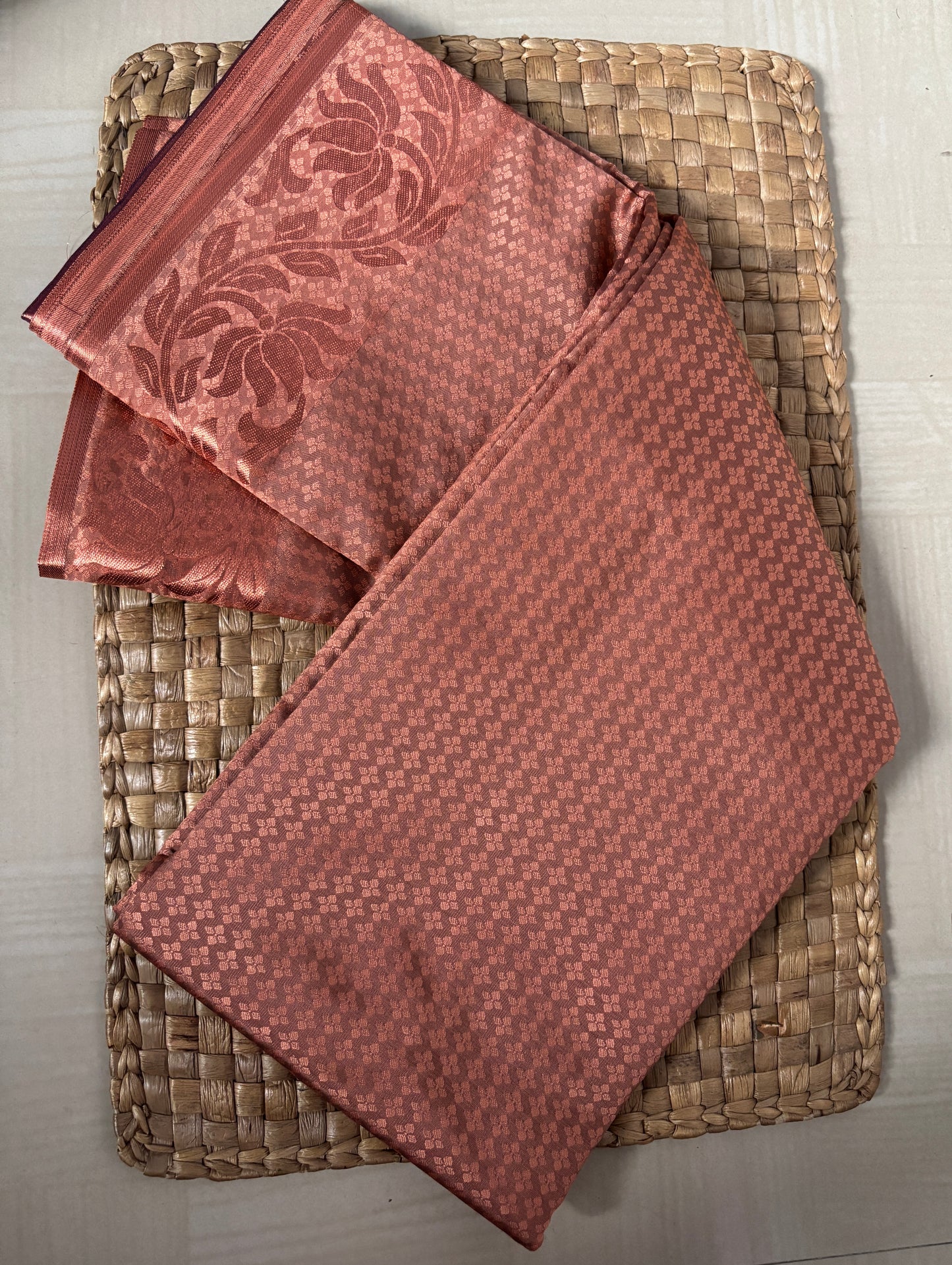 Buy Soft Art Silk Saree online – Soft Art Silk Saree rear view”
