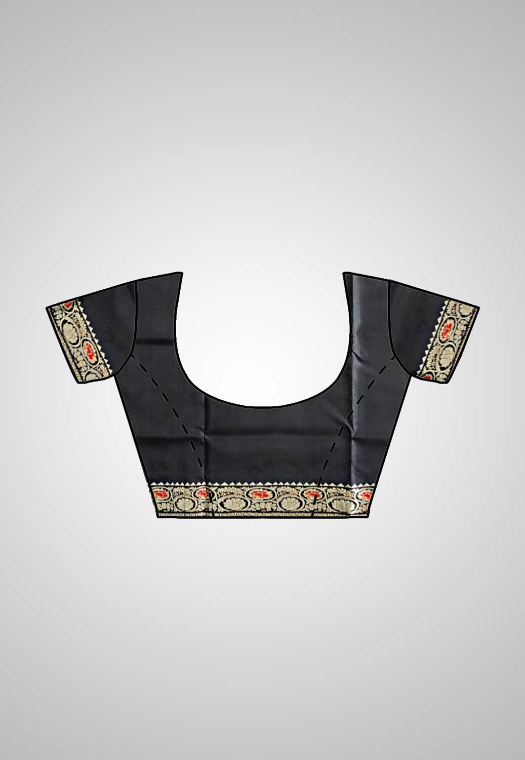 Buy Baluchari Silk Saree online – Handloom Baluchari Pure Silk Saree blouse piece