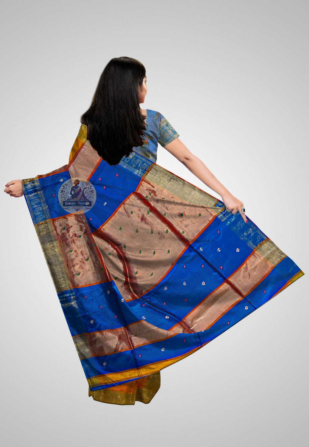Elegant silk saree with opulent texture and timeless style