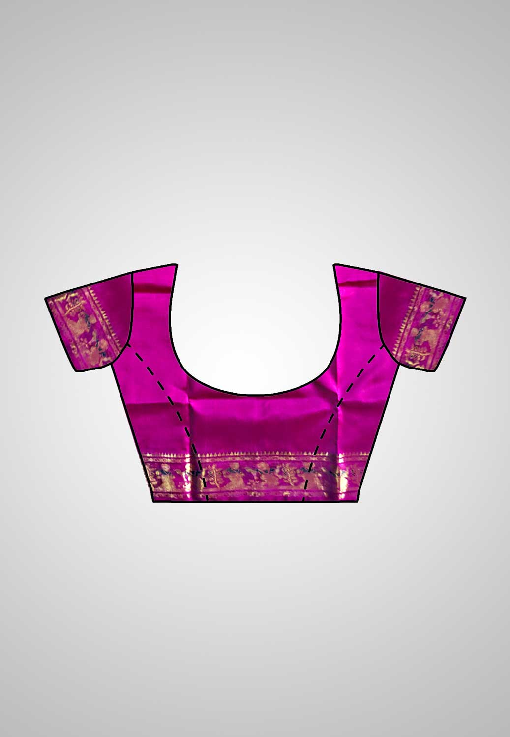 Luxurious handloom saree combining heritage and sophistication