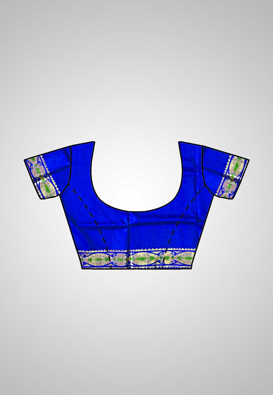 Buy Swarnachari Silk Saree online – blouse piece