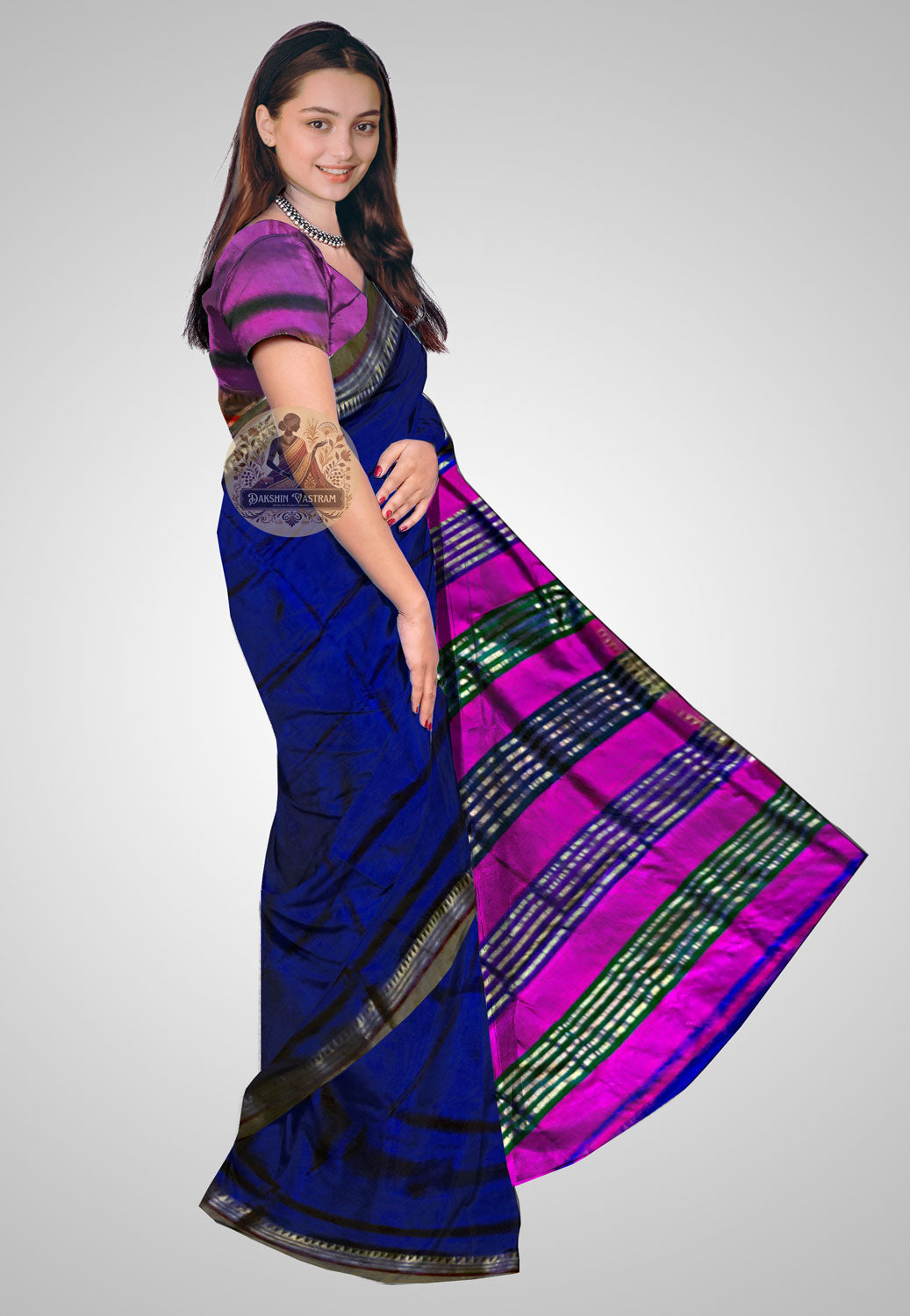 Luxurious handwoven silk saree for weddings and celebrations