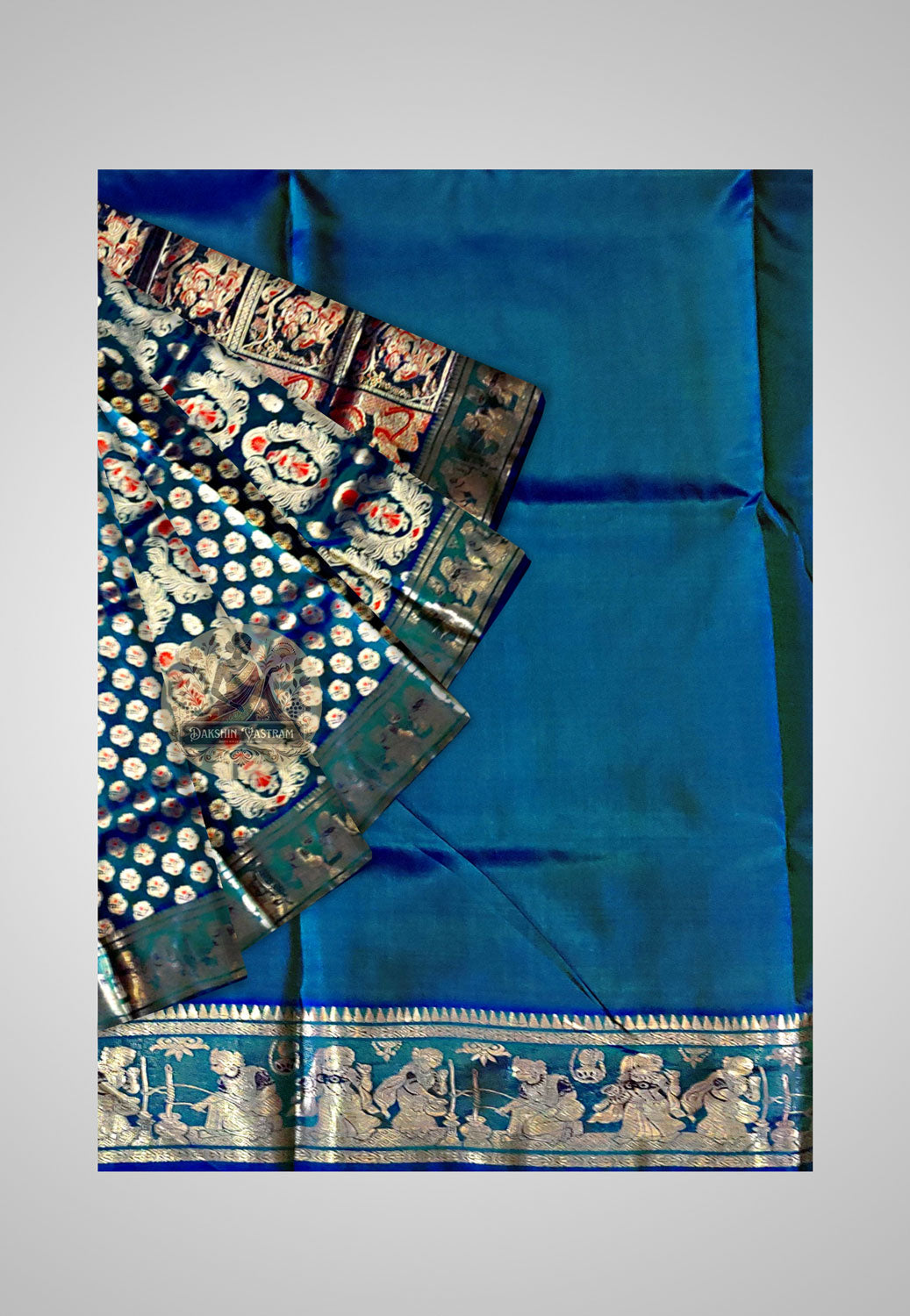 Buy Swarnachari Silk Saree online – Handloom Swarnachari Silk saree view
