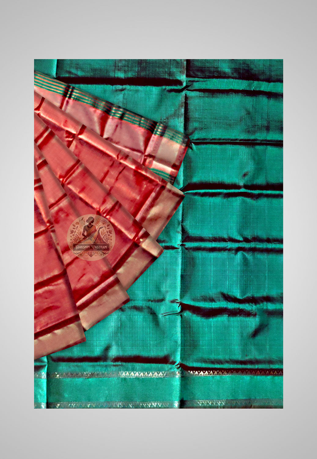 Opulent pure silk saree for festive and cultural wear