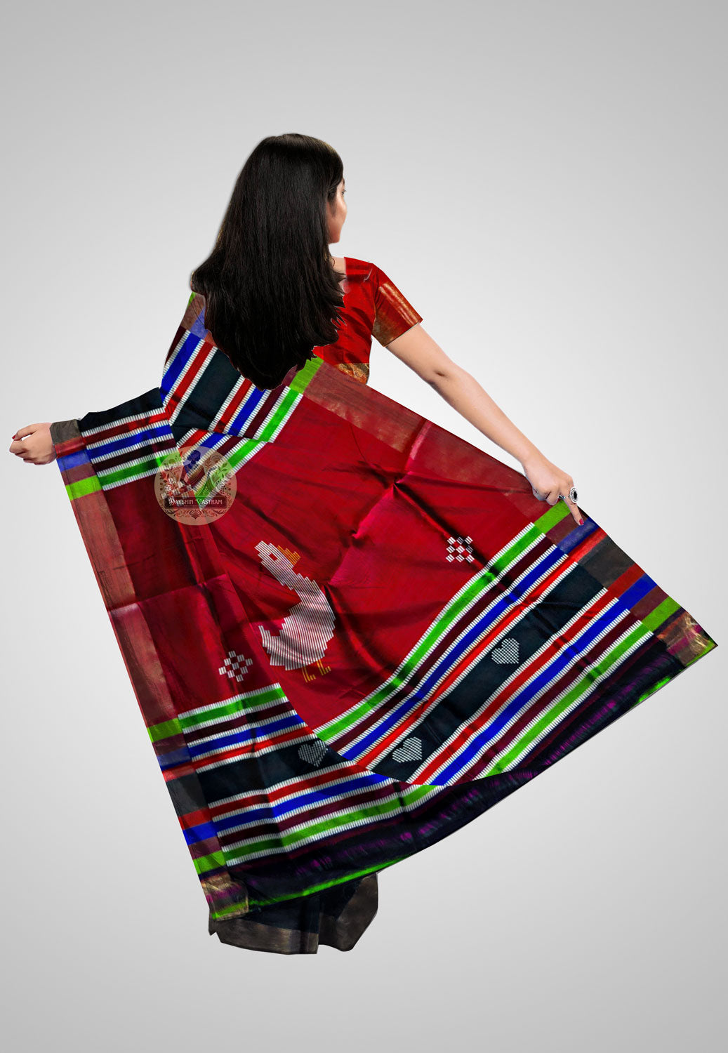 Luxury ethnic saree with classic traditional detailing