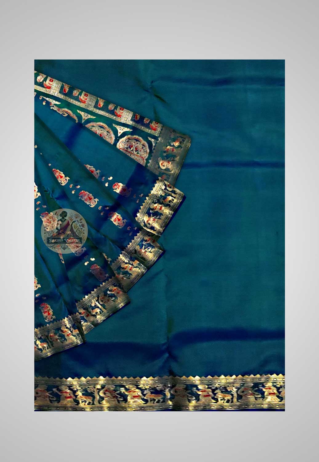Buy Swarnachari Silk Saree online – Swarnachari Silk Saree full saree view