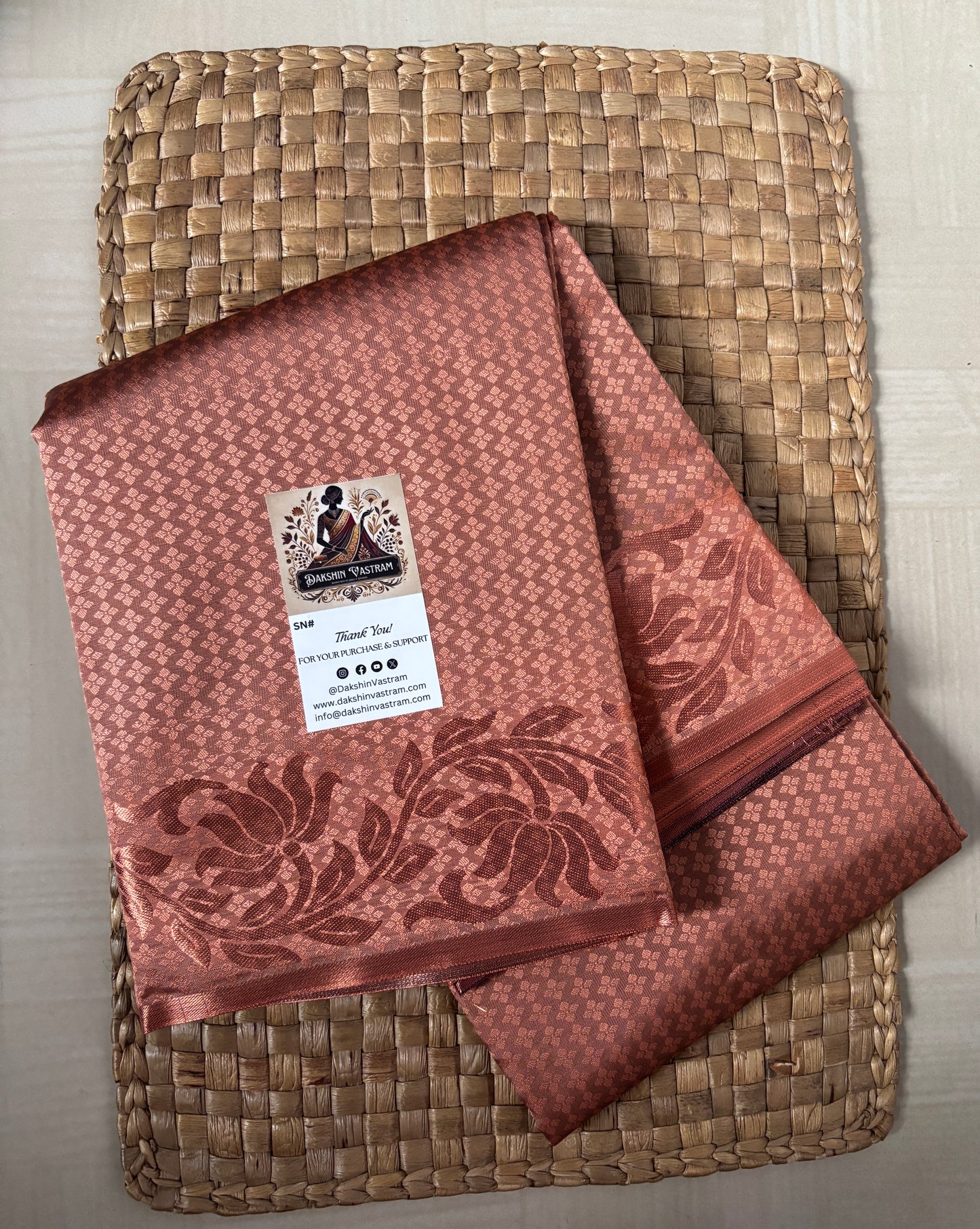 Buy Soft Art Silk Saree online – Soft Art Silk Saree side view