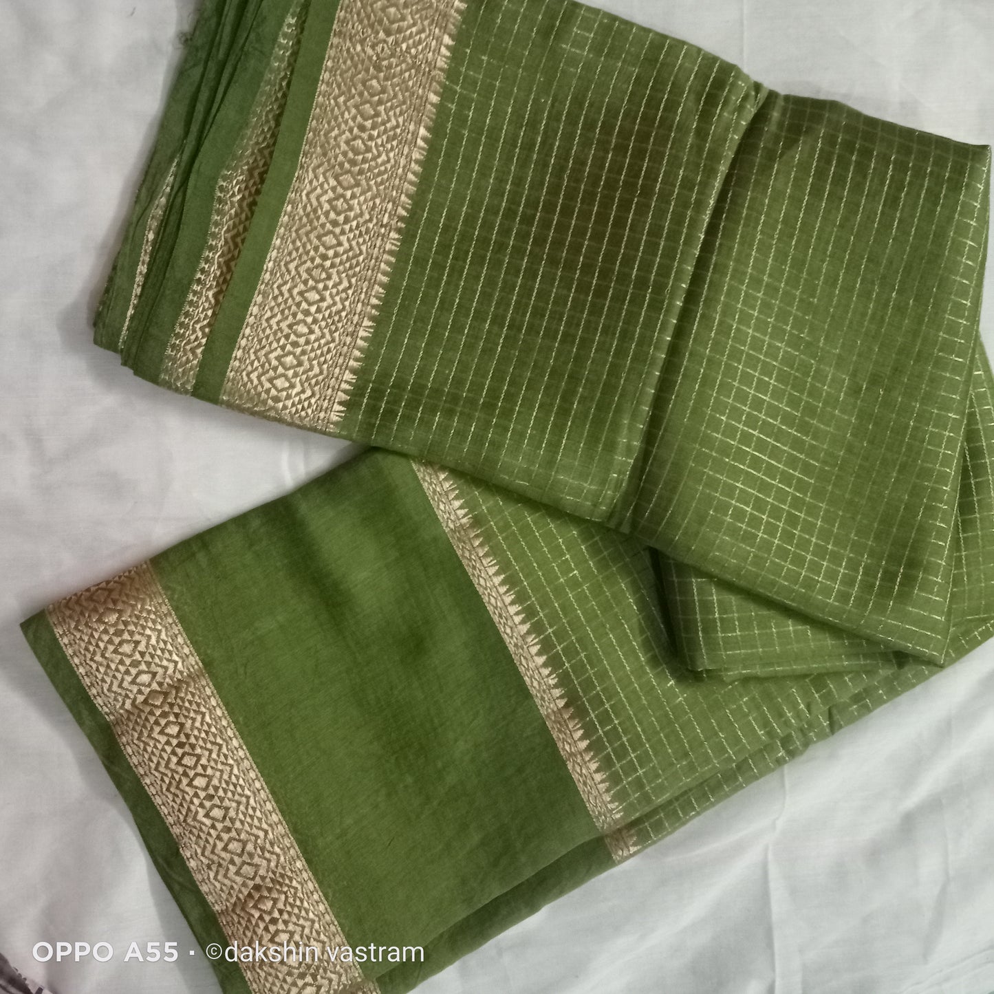Full view of Tussar Silk fabric emphasizing sustainability and craftsmanship