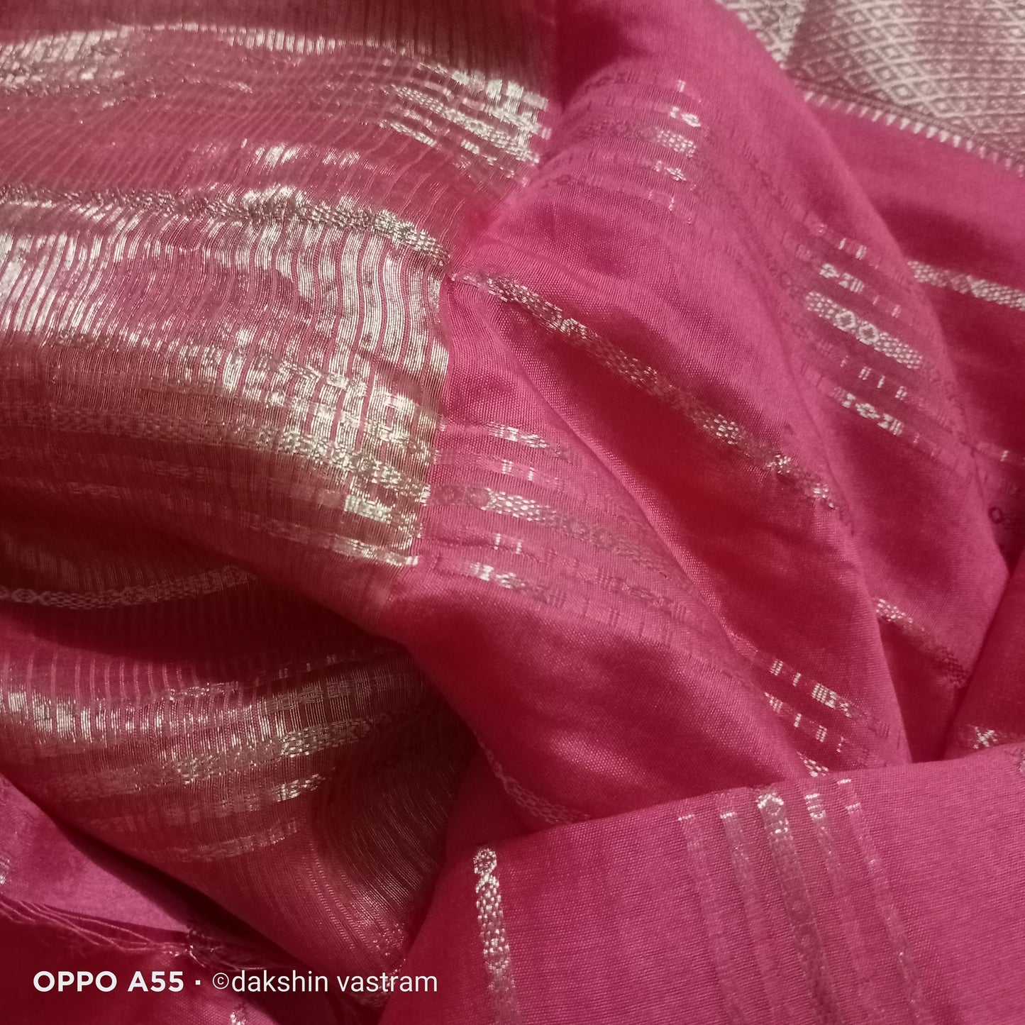 Full view of Tussar Silk emphasizing premium quality and sophisticated sheen