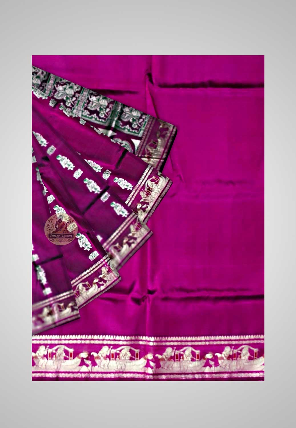 Traditional handwoven Baluchari saree for cultural and festive events