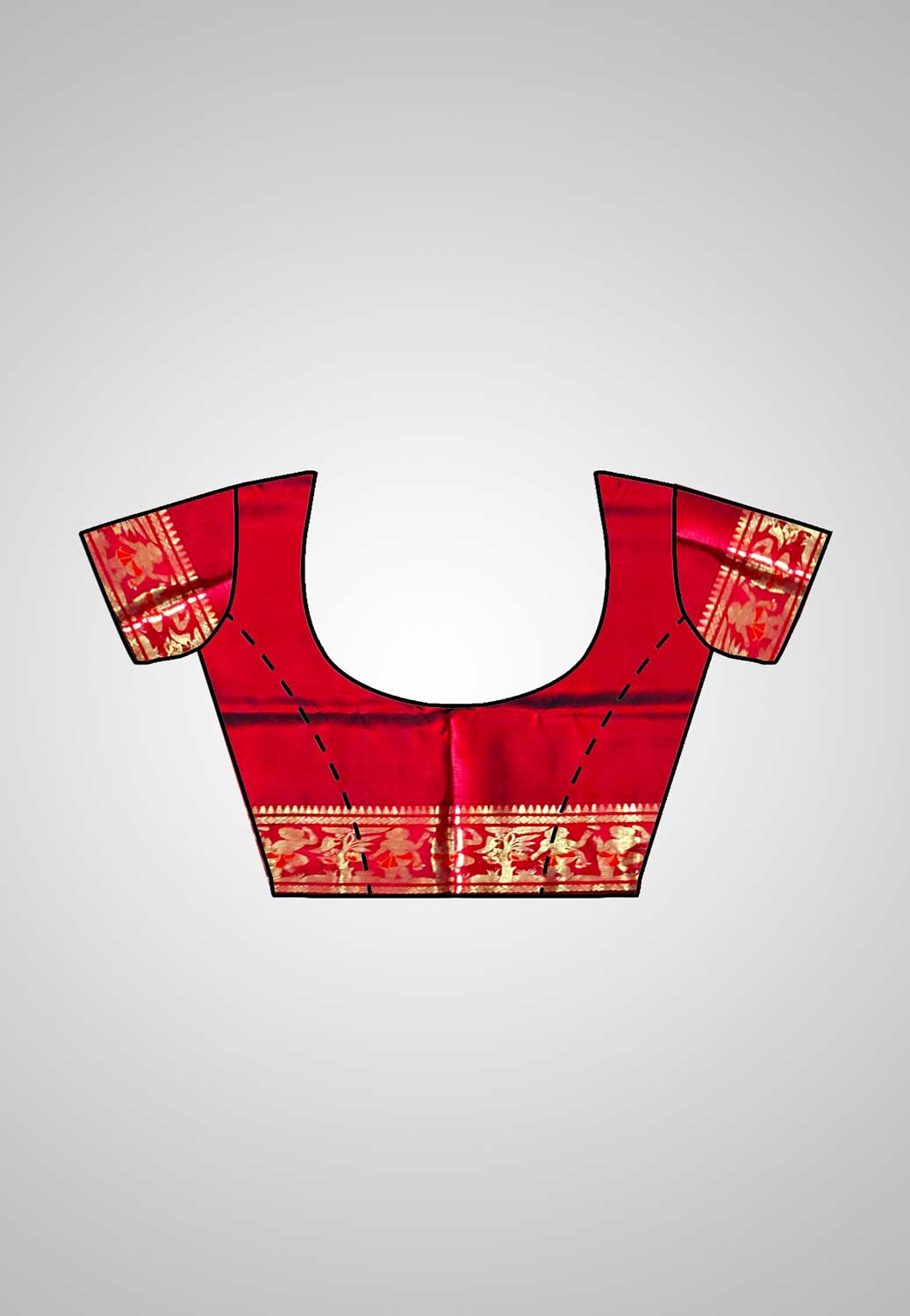 Graceful pure silk saree with refined craftsmanship