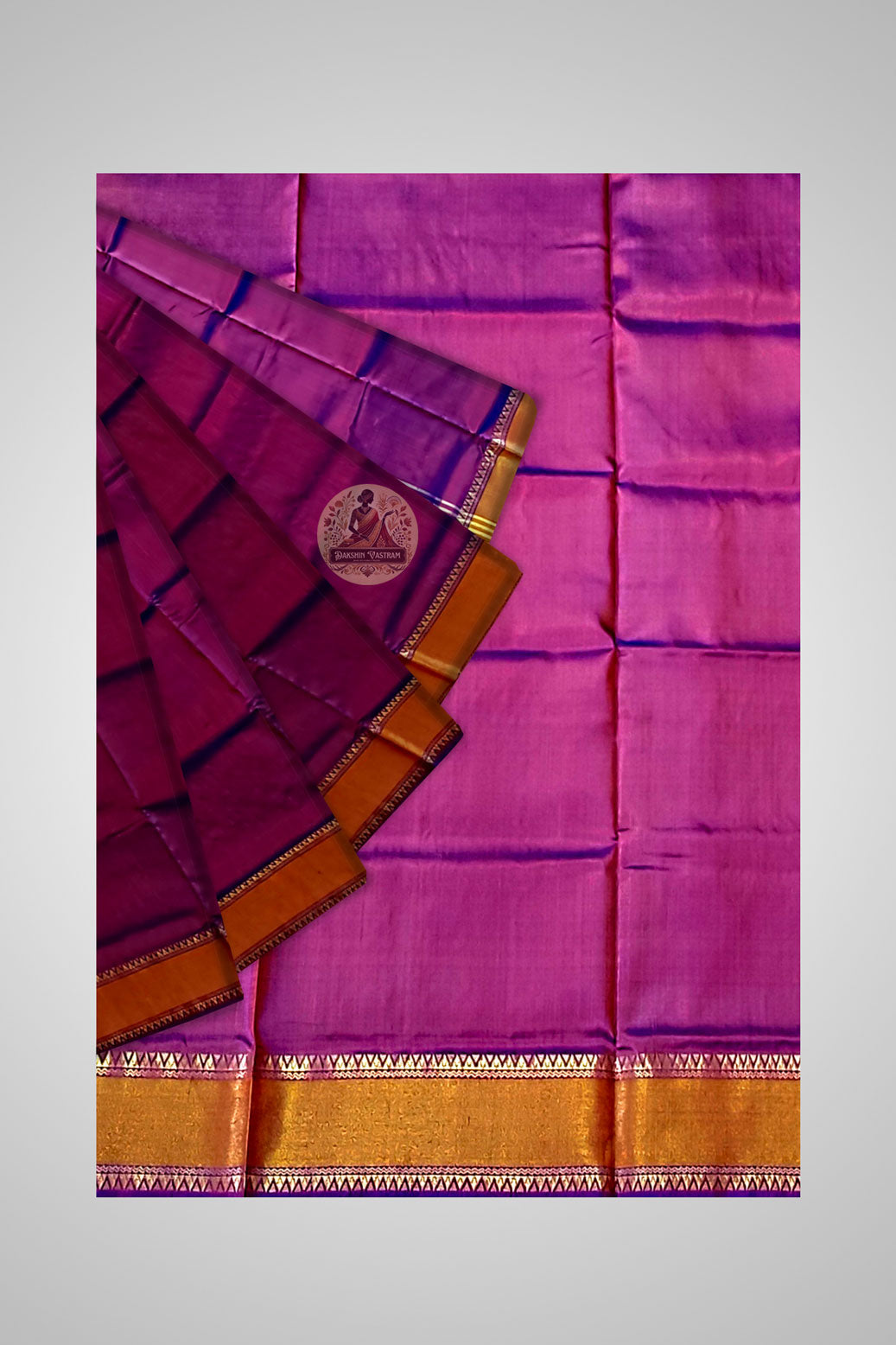 Shop Pure Silk Jori Saree – Close view of intricate zari weaving