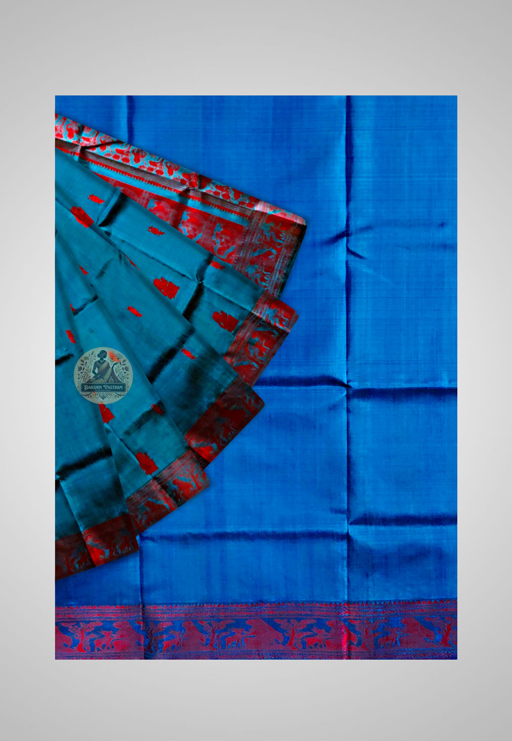 Rich silk saree with timeless craftsmanship and artistry