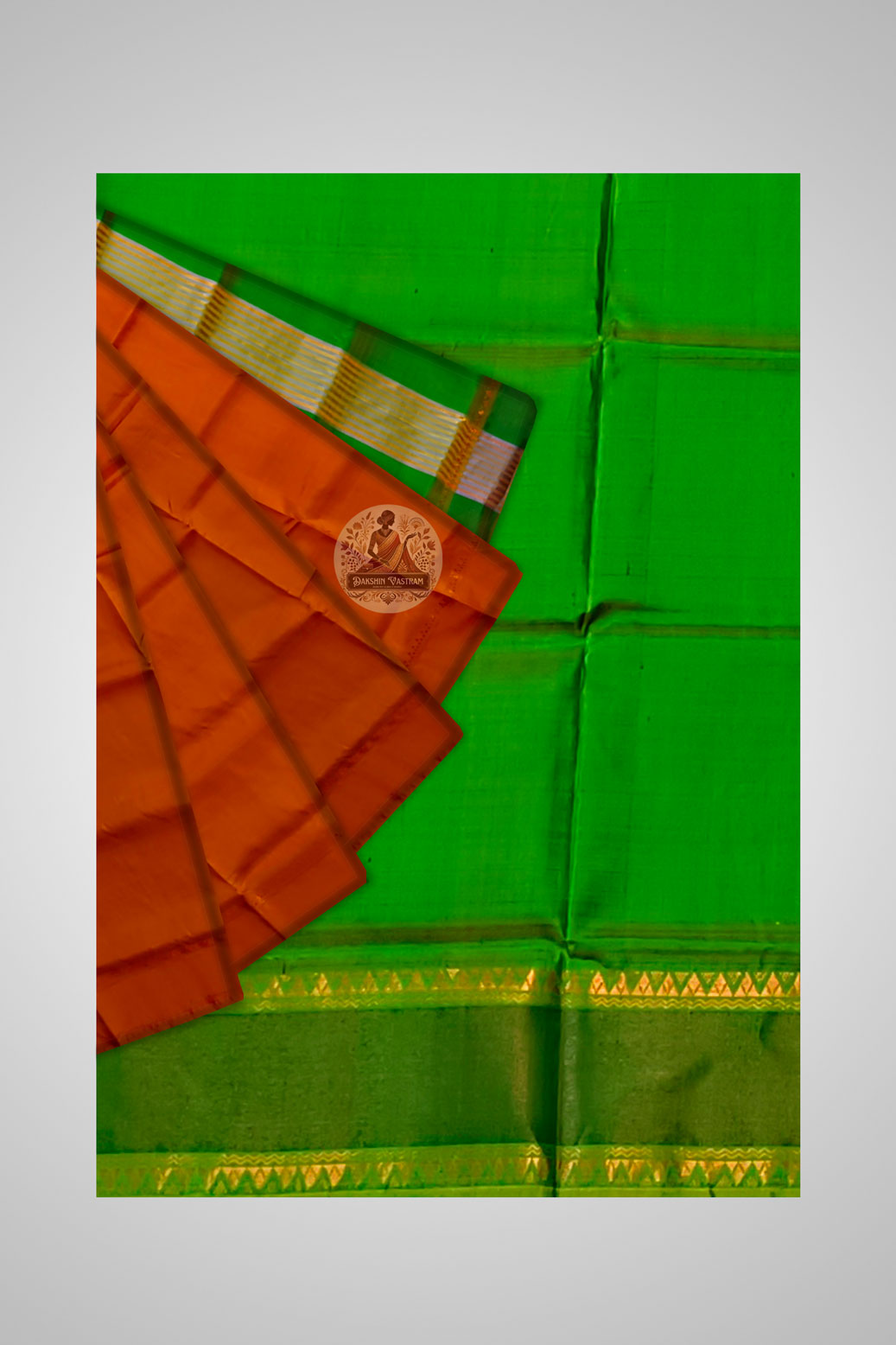 Shop Indian Silk Saree online – Close-up showing zari craftsmanship