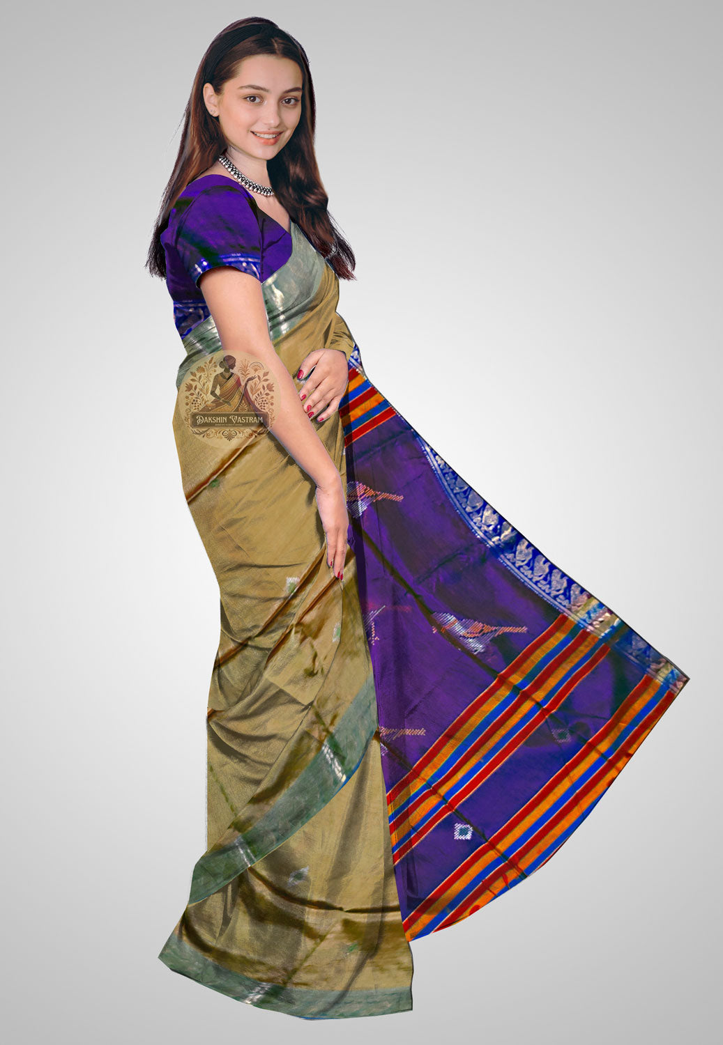 Handcrafted pure silk saree ideal for cultural celebrations