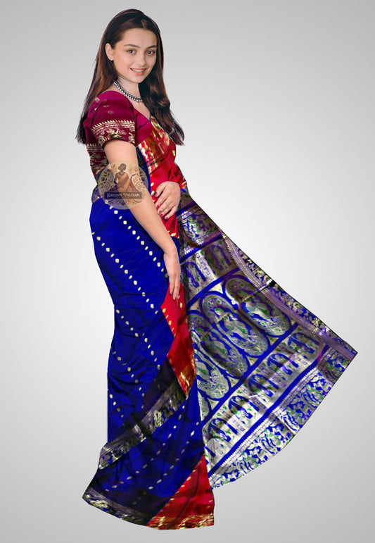 Elegant handwoven saree perfect for weddings and cultural events