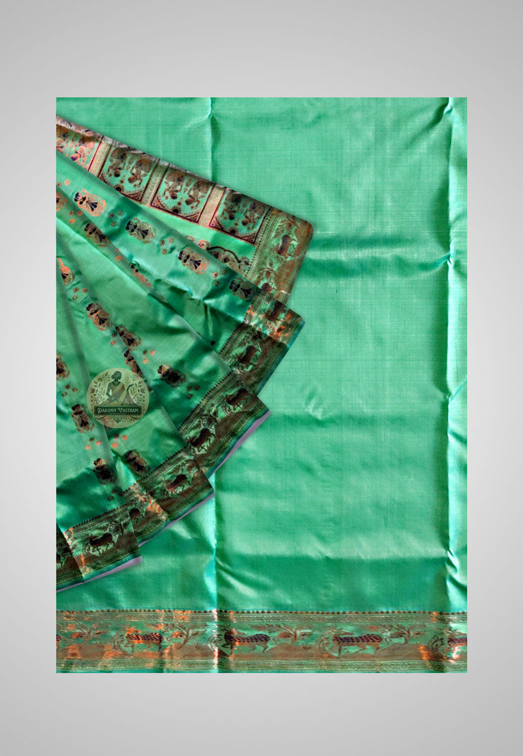 Buy Swarnachari Silk Saree online – Swarnachari Silk Saree full saree view