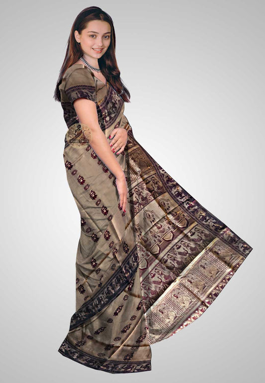 Luxurious silk saree ideal for formal occasions and cultural events
