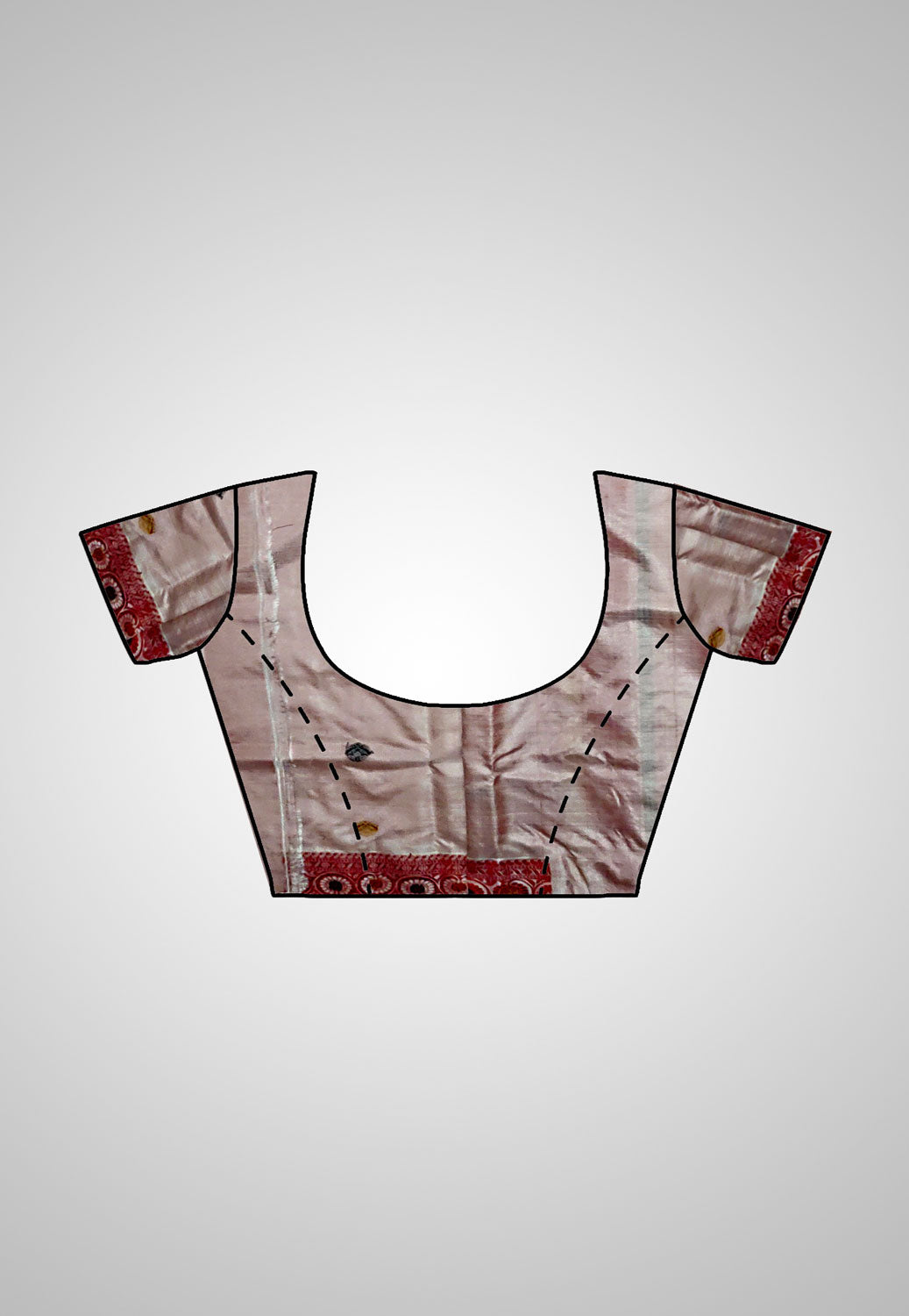Buy Baluchari Silk Saree online – Blouse