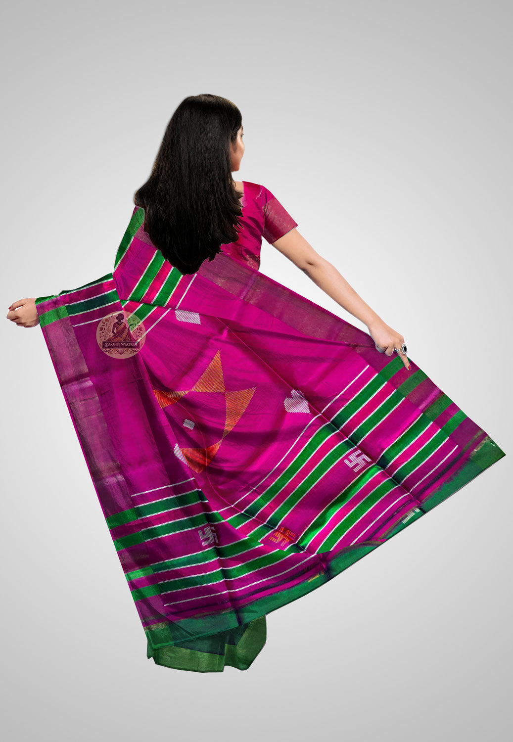 Pure silk saree ideal for weddings and special occasions