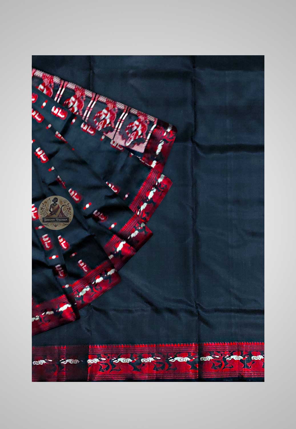 Opulent pure silk saree with refined artistry for cultural events