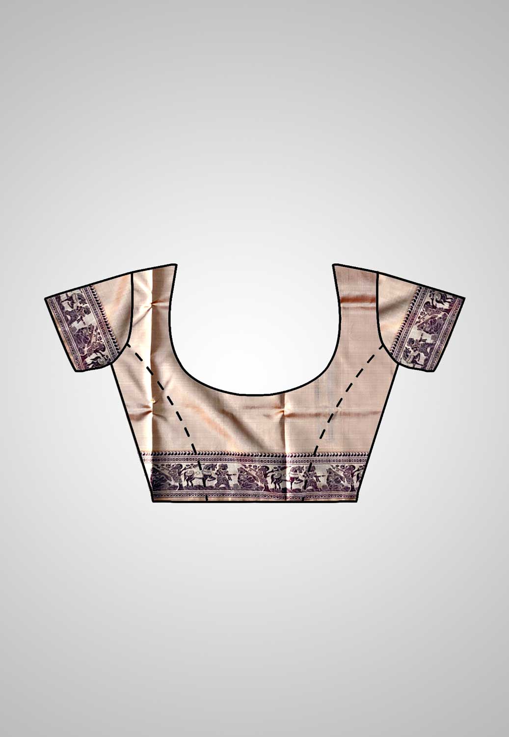 Opulent handloom saree perfect for festive occasions and celebrations
