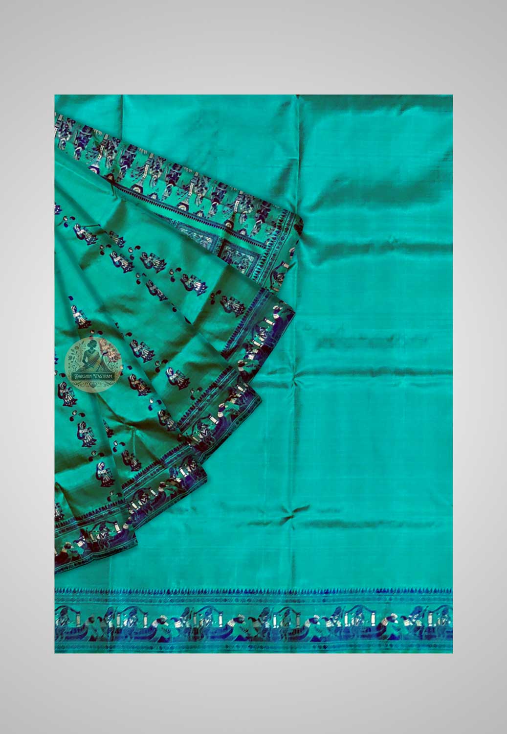 Opulent pure silk saree with refined detailing for special occasions