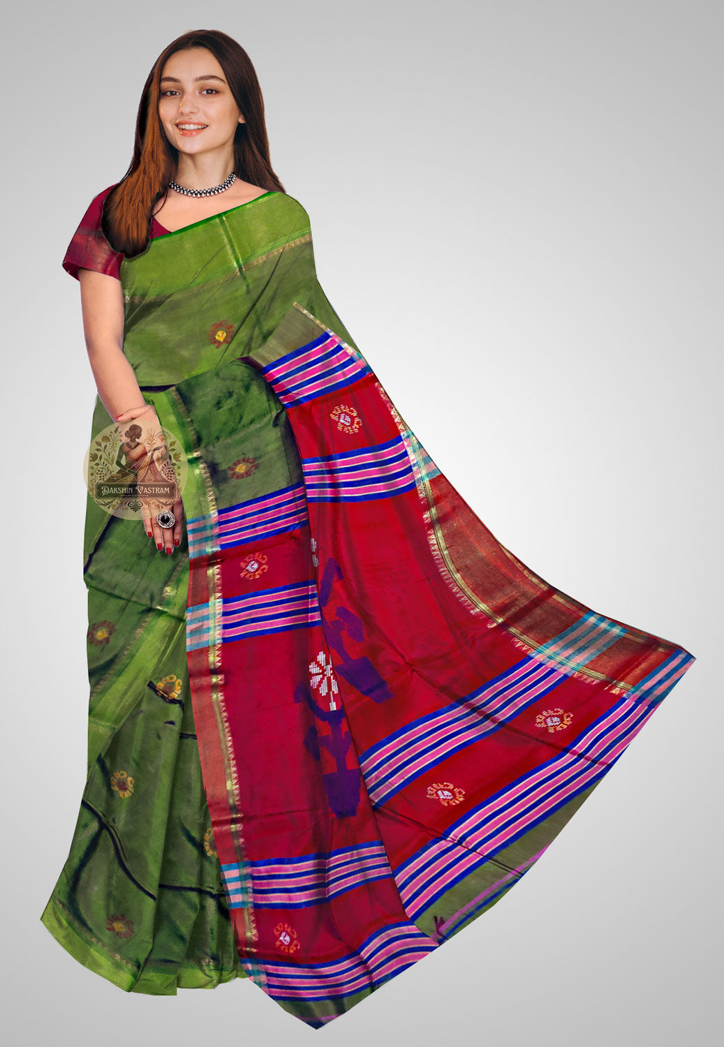 Pure silk saree with rich drape and refined texture