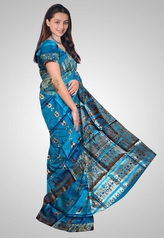 Opulent pure silk saree ideal for weddings and grand events
