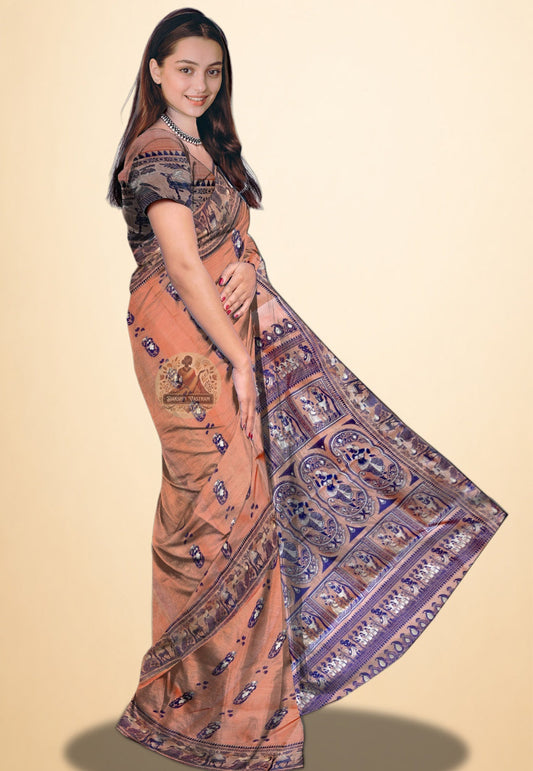 Product Spotlight: The Baluchari Saree — A Mahabharata Woven in Silk