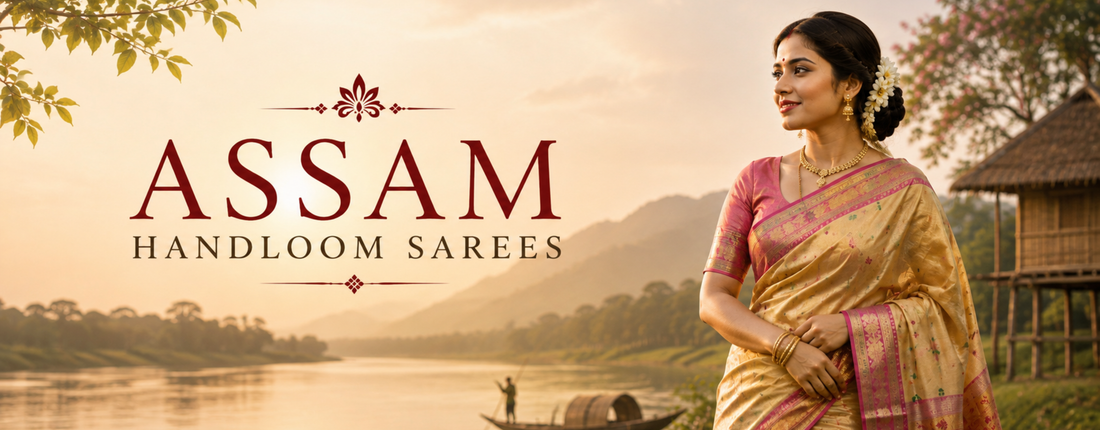 Assam Handloom Heritage: Muga, Eri, Paat Silk & Mekhela Chador — A Complete Guide