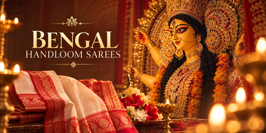 Dress the Goddess Within: Bengal Handloom Sarees for Durga Puja 2026