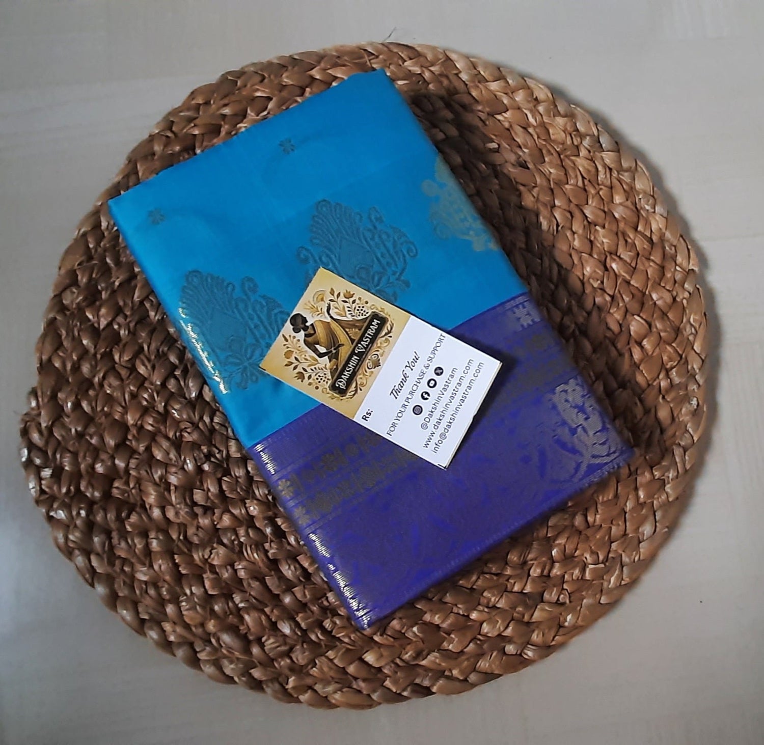 South Indian Handloom Sarees showcasing organic fabrics like Kerala Kasavu, Tussar Silk, and Copper Zari, blending tradition and modern elegance.