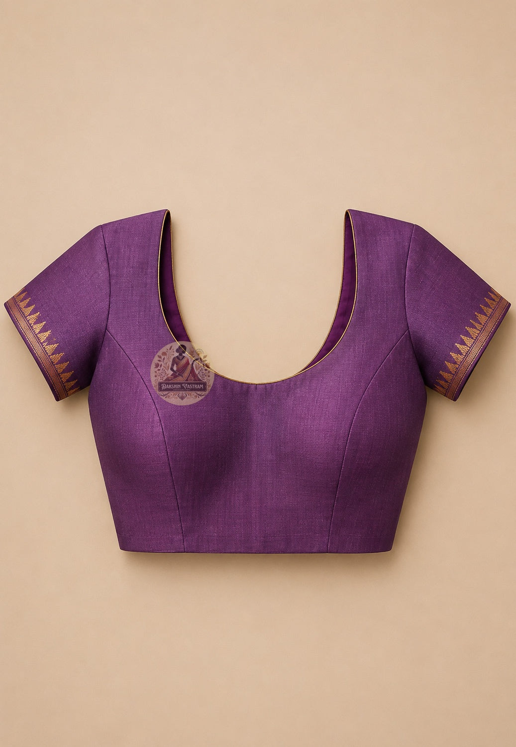 Matching blouse piece included with Bishnupur Katan Silk Saree, handloom everyday elegance Bengal